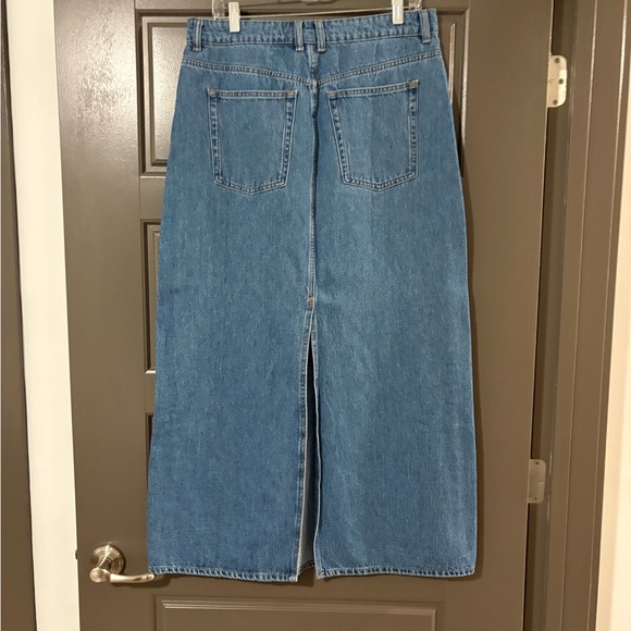 Mango Long Denim Skirt - Picture 4 of 5